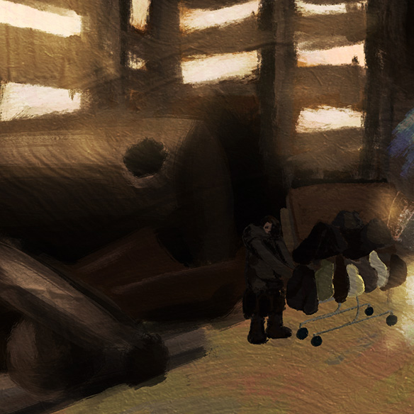 Detail from the Road VR Loadscreen.